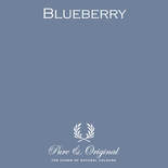 Pure & Original Kleurstaal (A5) Handgeschilderd - Blueberry